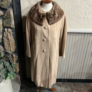 Vintage Betty Rose Cashmere Coat